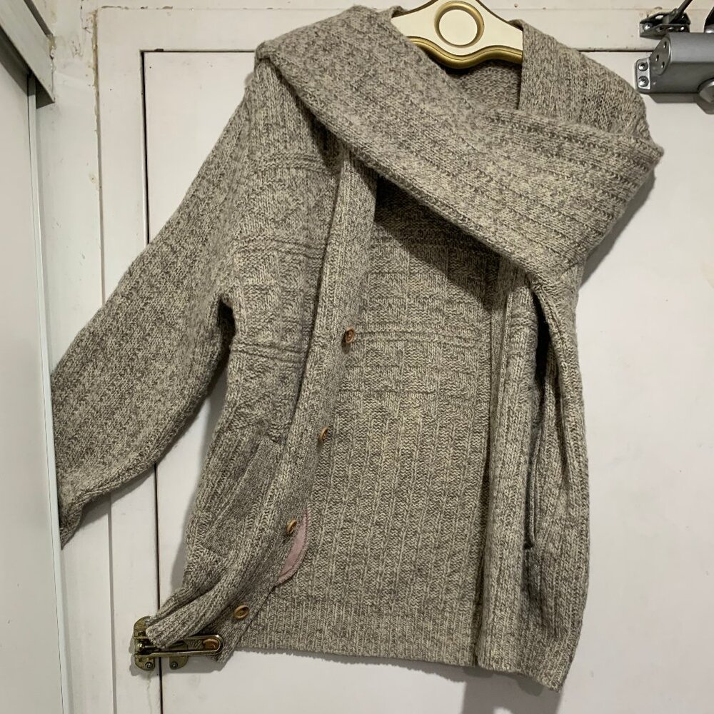 VINTAGE TUNDRA WARM KNITTED WOOL SWEATER CARDIGANS SIZE XL